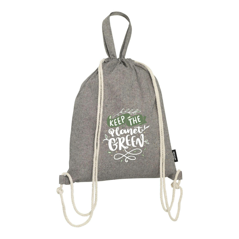 GRS Recycled Cotton PromoBag Plus (180 g/m²) Rucksack Werbeartikel