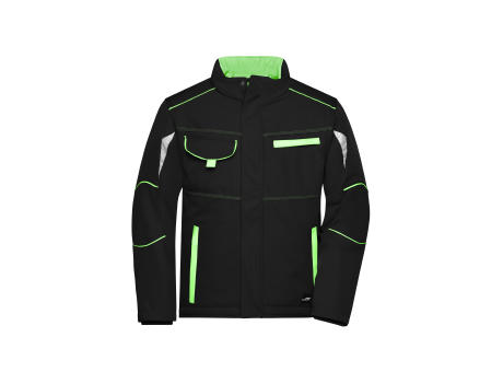 schwarz/grün (black/lime-green)