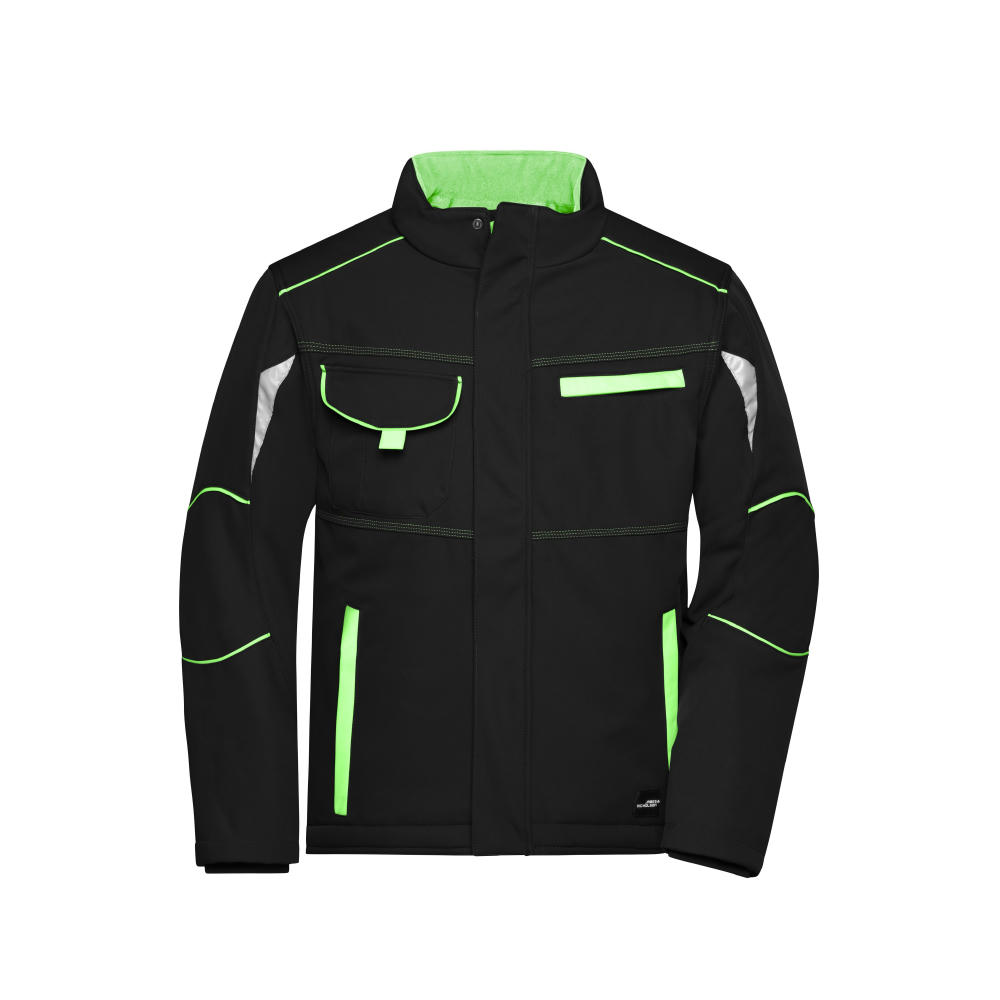 Product image Workwear Softshell Padded Jacket - COLOR - - Funktionelle Softshelljacke mit warmem Innenfutter Werbeartikel