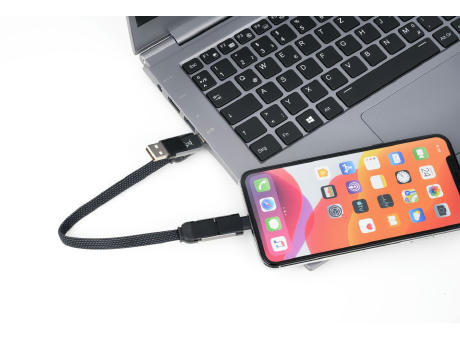 TROIKA Schnellladekabel PRACTICABLE Werbeartikel