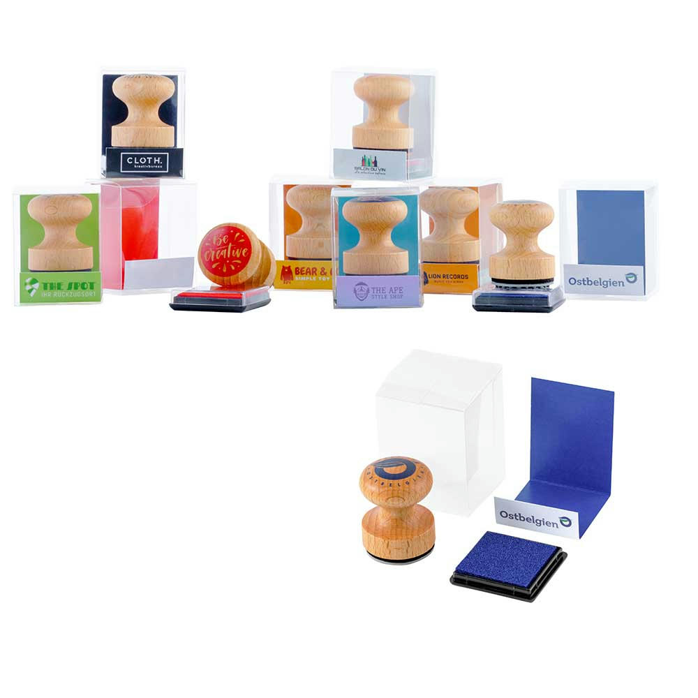 Stempel in der Box Werbeartikel