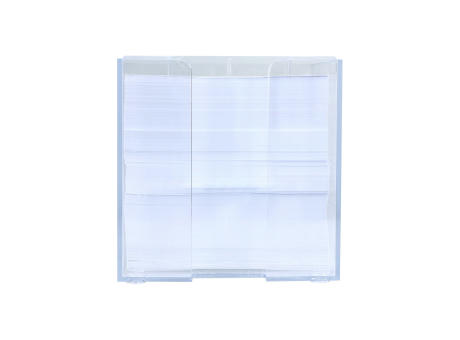 Notizzettel 10x10x10cm in Würfelbox mit Stifteköcher Werbeartikel