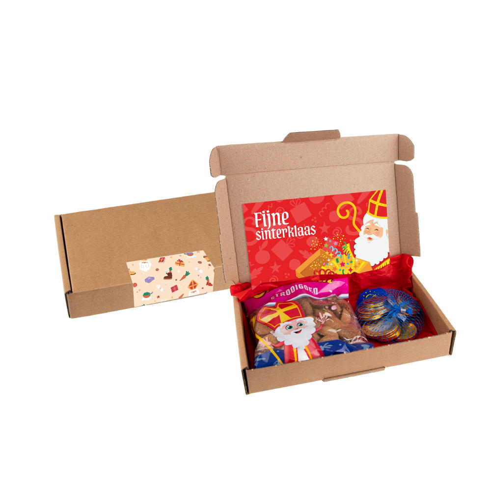 Sinterklaas-Briefkasten A6-5 | Strooisnoepje mit Münzen Werbeartikel