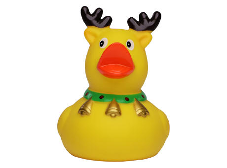Quietsche-Ente Weihnachts-Elch Werbeartikel