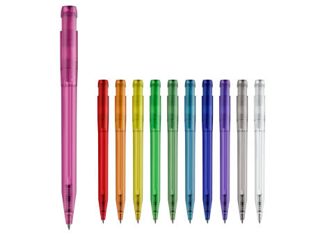 Kugelschreiber Pier Clear Transparent bedrucken