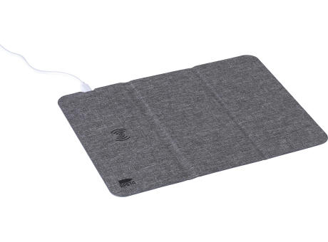 rPET kabellose Schnell-Ladematte Selene Werbeartikel