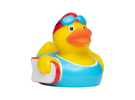 Quietsche-Ente Schwimmanfänger Werbeartikel