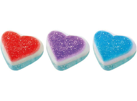 HARIBO Schaumzucker Herzen Werbetüte,   1 Stück, Inhalt: HARIBO  Schaumzucker Herzen Werbeartikel