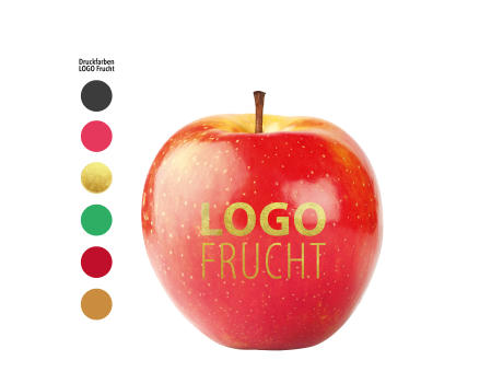 LogoFrucht Apfel rot Werbeartikel