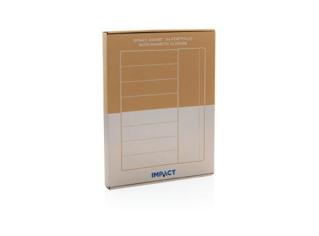 Impact Aware™ A4 Portfolio mit Magnetverschluss Werbeartikel