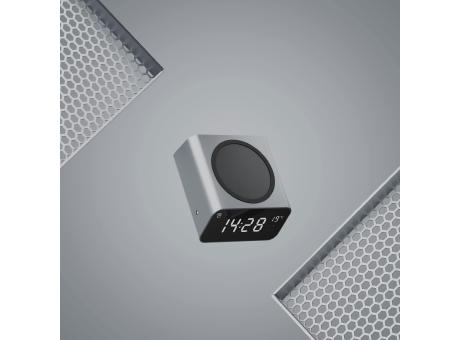 Xoopar Reddi Charge PD Uhr mit kabelloses Ladegerät Werbeartikel