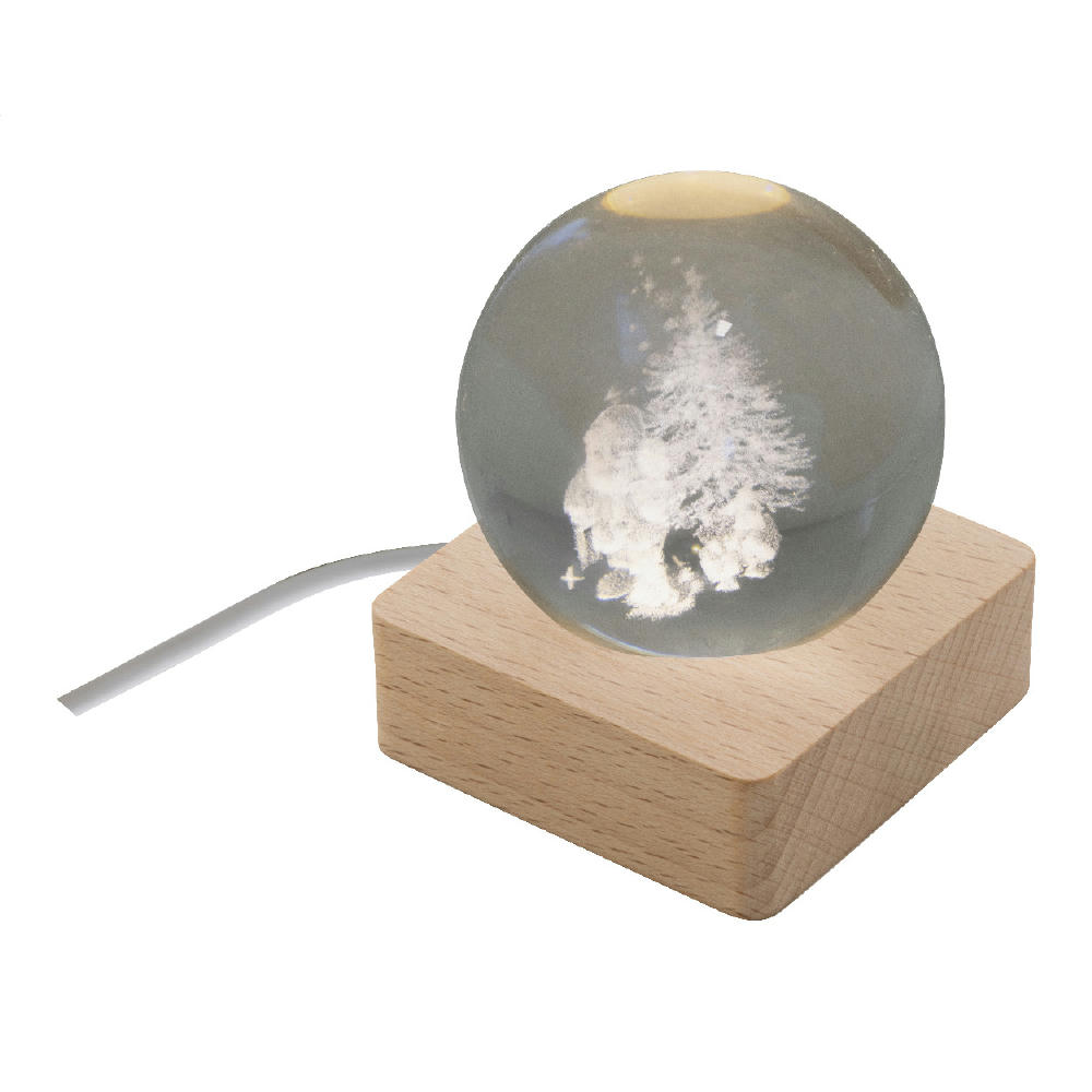 Product image Leuchtkugel mit Weihnachtsmotiv Borealis Werbeartikel