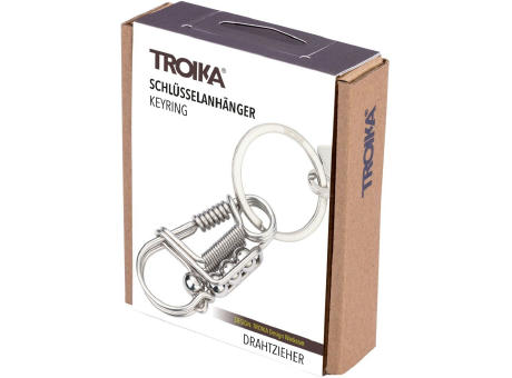 TROIKA Schlüsselanhänger DRAHTZIEHER Werbeartikel