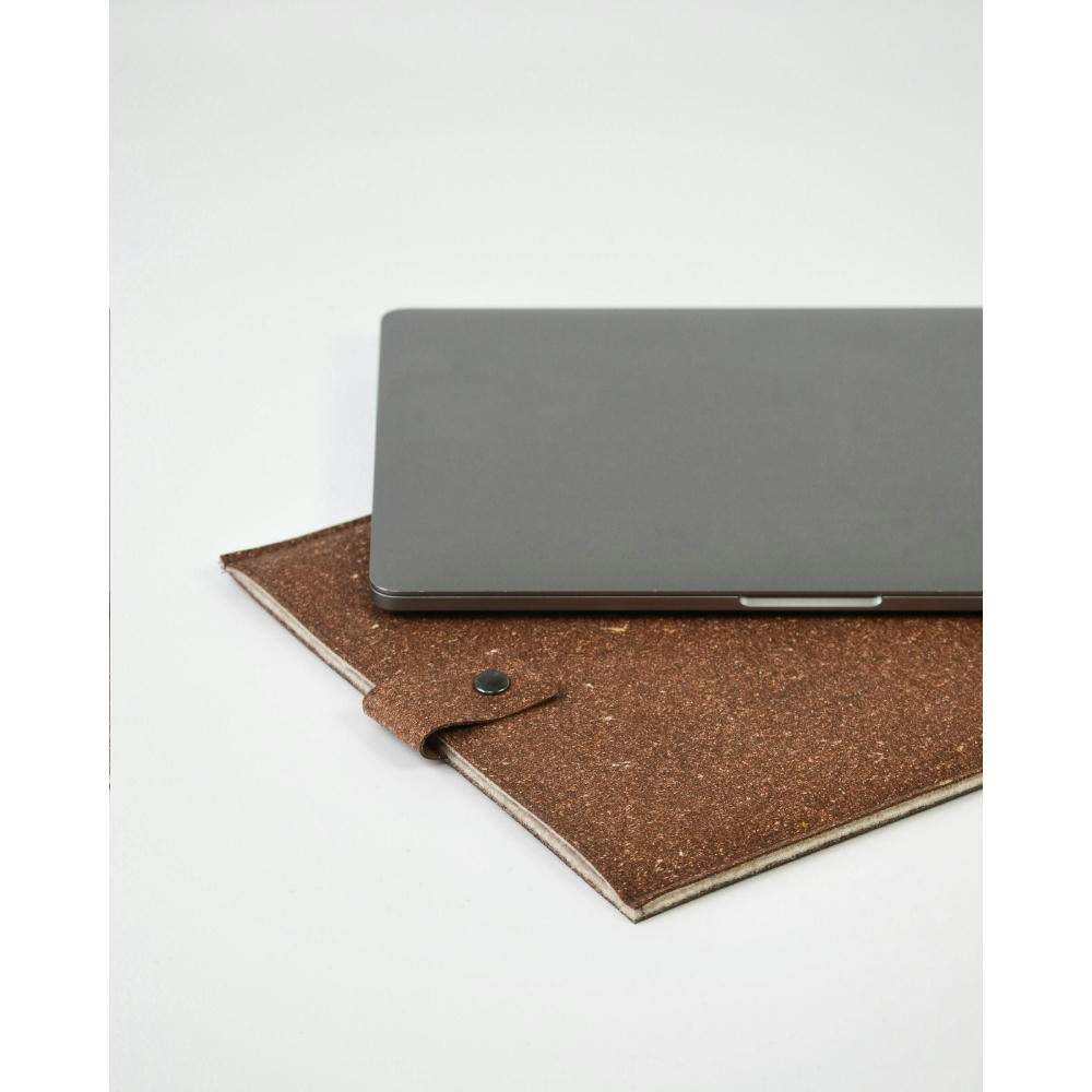 Recycled Leather Laptop Sleeve 16" Werbeartikel