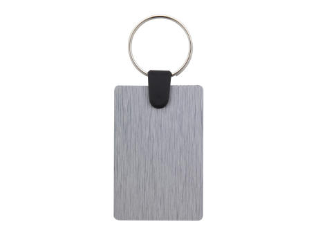 Schlüsselanhänger (rechteckig) Aluudy D bedrucken