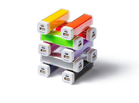 Powerbank aus ABS-Kunststoff Nia bedrucken
