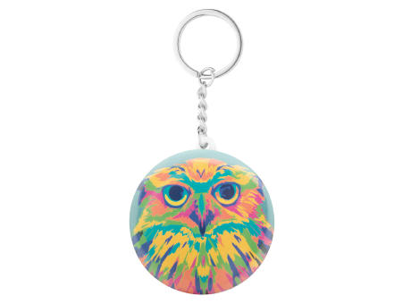 Button-Schlüsselanhänger KeyBadge Bottle bedrucken