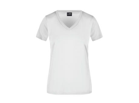 Ladies' Active-V - Funktions T-Shirt für Freizeit und Sport bedrucken