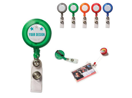 Namensschildhalter bedrucken