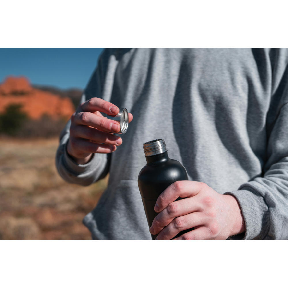 Soda Trinkflasche aus RCS-zertifiziertem Stainless-Steel Werbeartikel