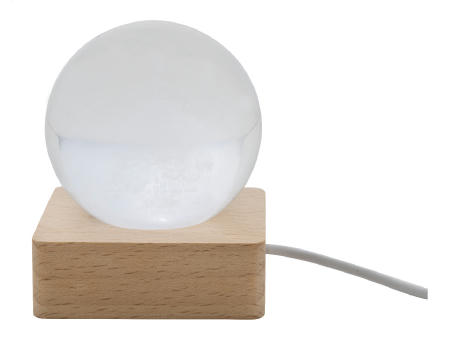 Leuchtkugel mit Weihnachtsmotiv Borealis Werbeartikel