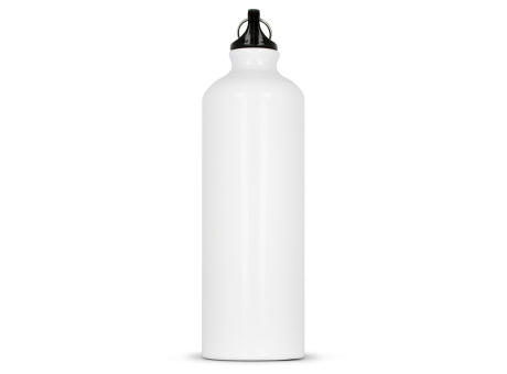 Aluminium Wasserflasche mit Karabiner 750ml Werbeartikel