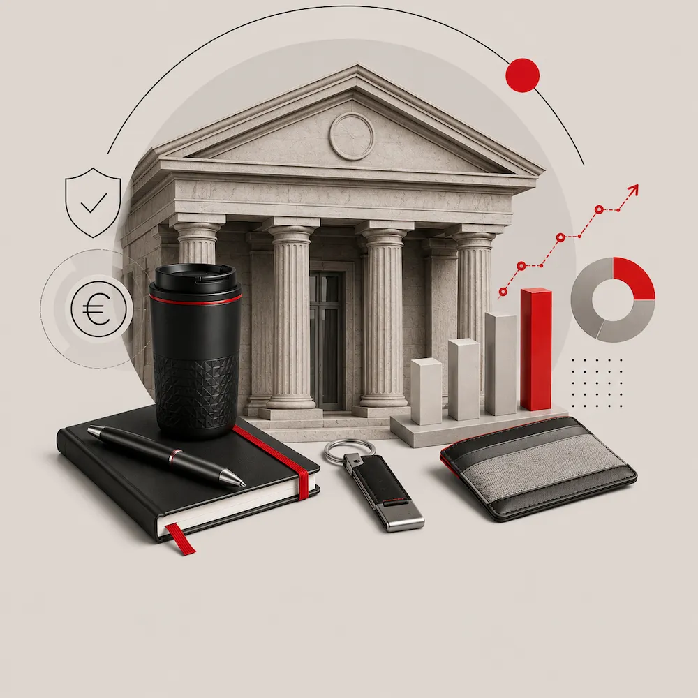 Werbeartikel für Banken