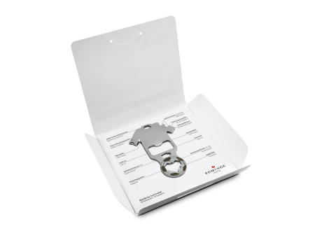 Geschenkartikel: ROMINOX® Key Tool Football / Fußball (18 Funktionen) im Motiv-Mäppchen Deutschland Fußballfan bedrucken