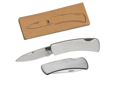 Product image Taschenmesser aus Edelstahl mit Sicherheitsverschluß Werbeartikel