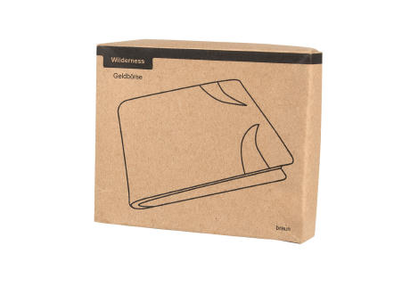 WILDERNESS I - Echtleder-Geldbörse Werbeartikel