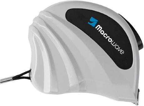 Automatik-Bandmaß "Metis 5 M grau" bedrucken