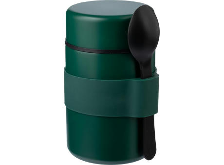 Doppelwandige Lunchbox Niko aus Edelstahl Werbeartikel