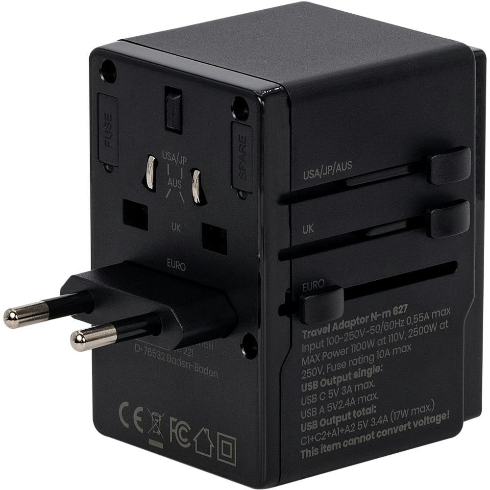 Product image TRAVELER Reiseadapter für die Steckdosen dieser Welt Werbeartikel