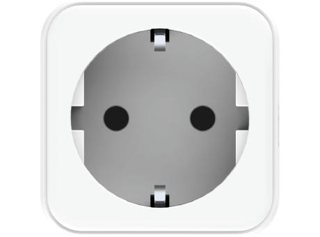 Smart Home Steckdose – intelligentes Gerät zur Vernetzung Ihrer Geräte Zuhause mit Verbrauchsmesser Werbeartikel