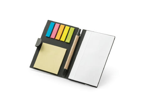 COOPER. Haftnotizblock, 6 farbigen Sätzen bedrucken