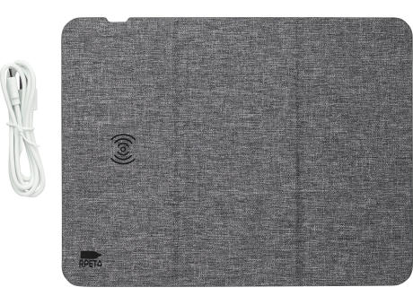 rPET kabellose Schnell-Ladematte Selene Werbeartikel