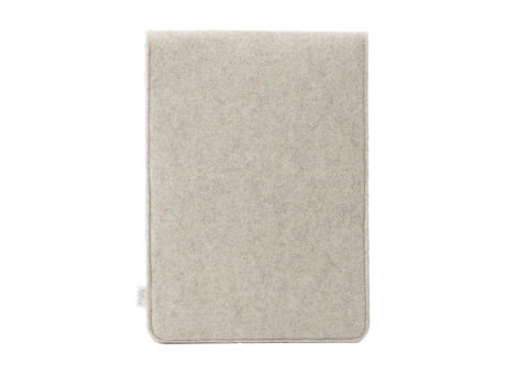 Recycled Felt & Apple Leather Laptop Sleeve Plus 16" bedrucken
