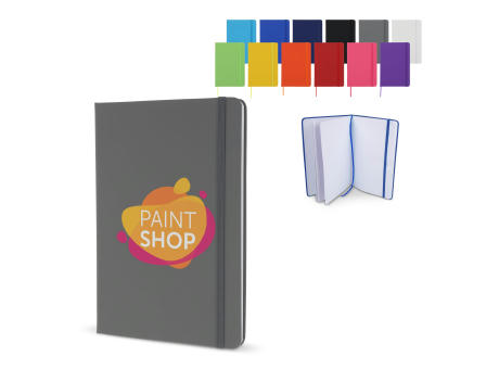 Product image Notizbuch A5 PU mit Rasterpunktseiten Werbeartikel