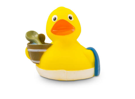 Werbeente Sandy Sauna Werbeartikel