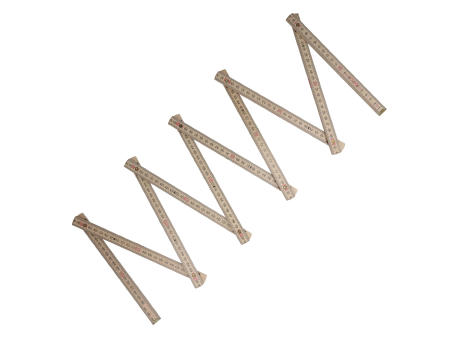 Zollstock 2m Premium natur Werbeartikel