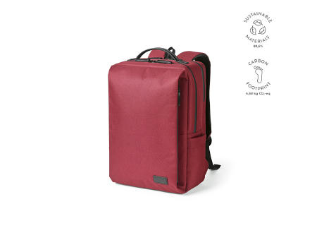 Oslo 20L Rucksack aus rPET. Wasserdichte Zippers.Laptops bis 17" bedrucken