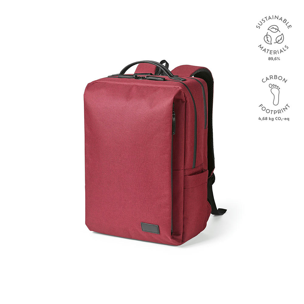 Product image Oslo 20L Rucksack aus rPET. Wasserdichte Zippers.Laptops bis 17" Werbeartikel