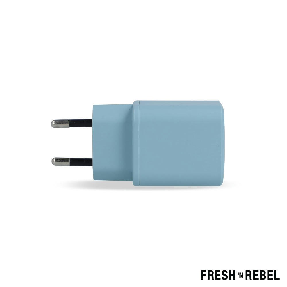 2WC30 I Fresh 'n Rebel Mini Charger USB-C + A PD // 30W Werbeartikel