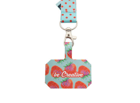 individuelles RPET Handyhalter-Lanyard Subyard Mobile RPET Werbeartikel