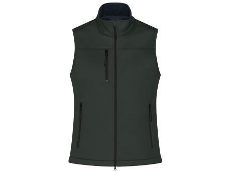 Ladies' Softshell Vest - Klassische Softshellweste im sportlichen Design aus recyceltem Polyester Werbeartikel