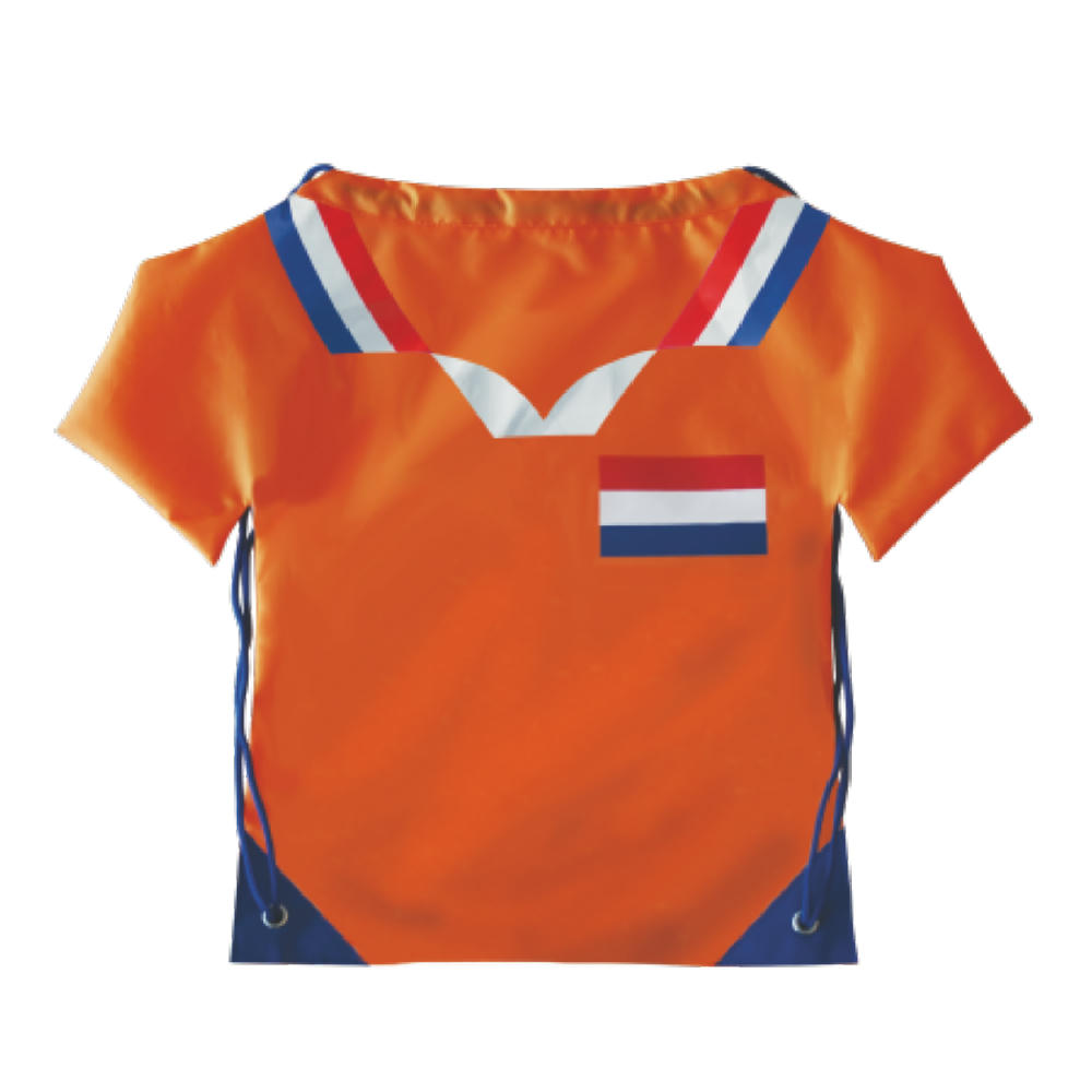 Product image Nylon Rucksack T-Shirt verschiedene Länder Werbeartikel