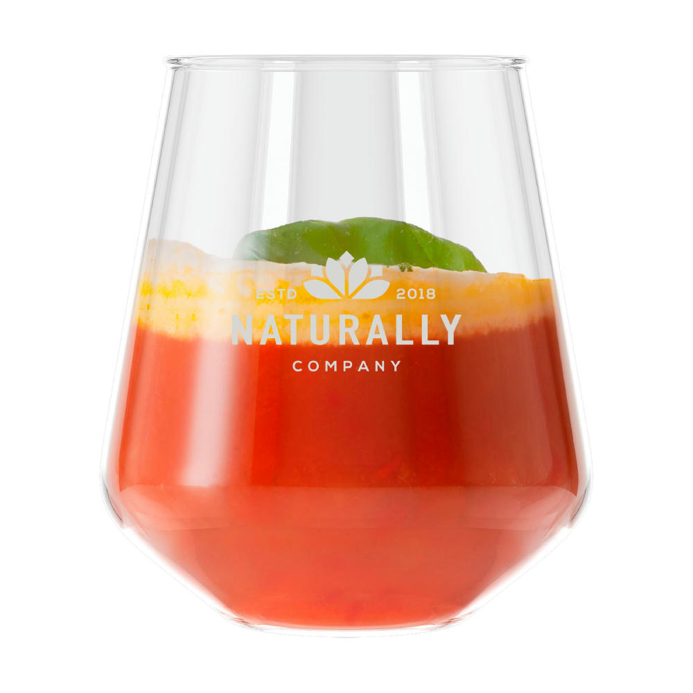 HappyGlass Lady Yoko Wasserglas Tritan 400 ml Werbeartikel