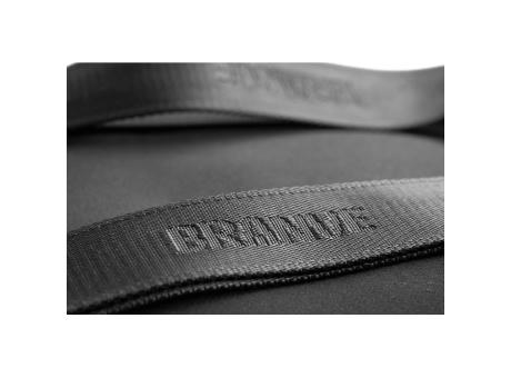 URBAN BACKPACK. 14''Laptop-Rucksack aus Softshell und Tarpaulin Werbeartikel