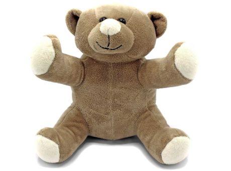 Plüschbär PAUL mit Warnweste Werbeartikel