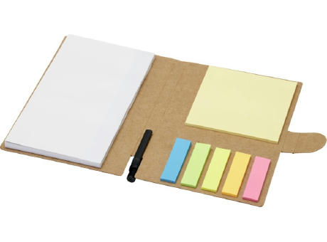 Product image Swift Haftnotizen mit Kugelschreiber (schwarze Mine) Werbeartikel